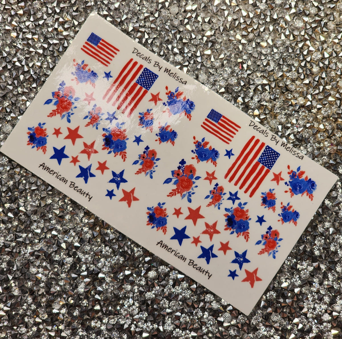 American Beauty waterslides CustomDecalsByMelissa