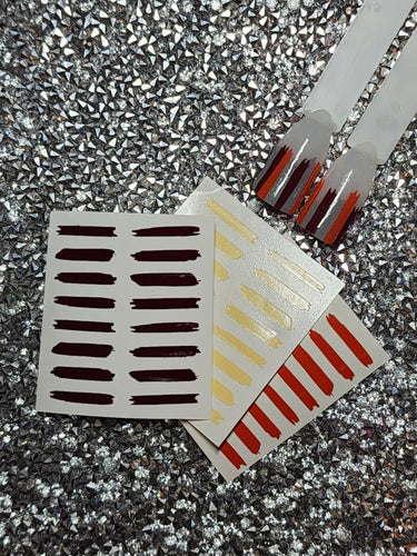 DIY Brush Strokes 3  (Check 1, 2 and 4 for more colors)