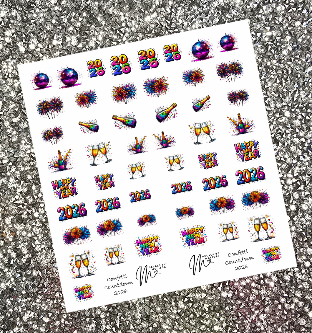 Confetti Countdown 2026
