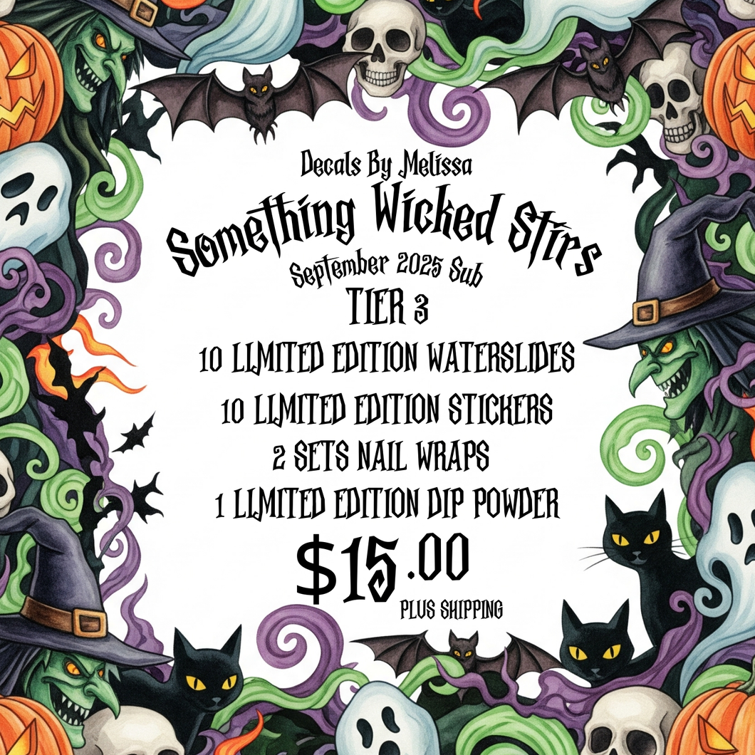 September 2025 Subscription Bag Tier 3