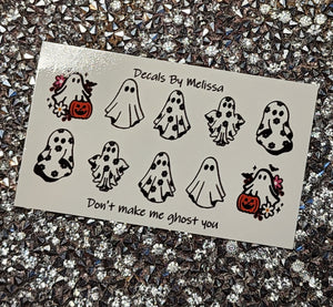 Don't make me ghost you