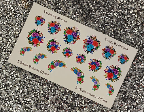 I bloom because of you