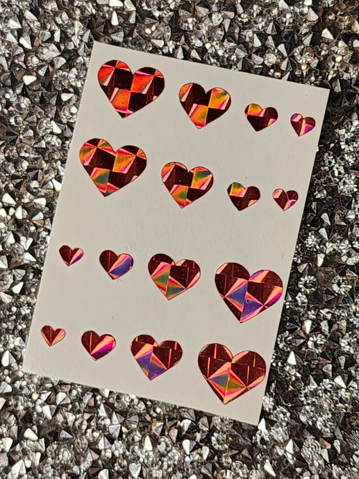 Pink prism hearts 2