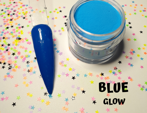 Raver Candy Blue Neon Glow