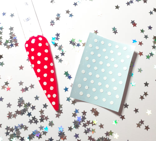 Polka Dot Nail Decal Topper