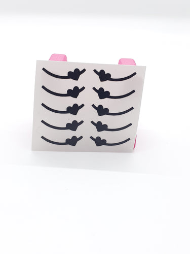 French Flair Heart Side