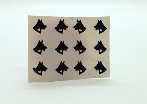 German Shepherd Silhouette 2