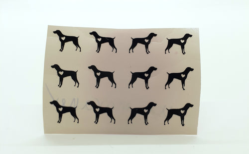 Weimaraner Silhouette