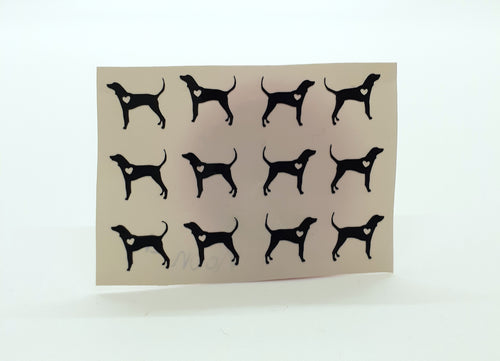 Coon Hound Silhouette