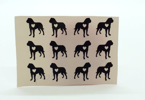 American Bulldog Silhouette