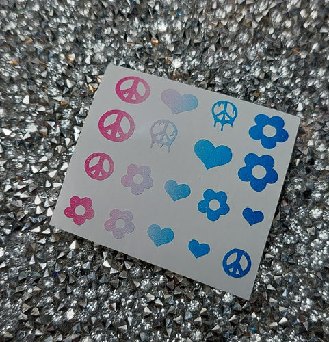 Ombre 1 - Peace, Love & Flowers