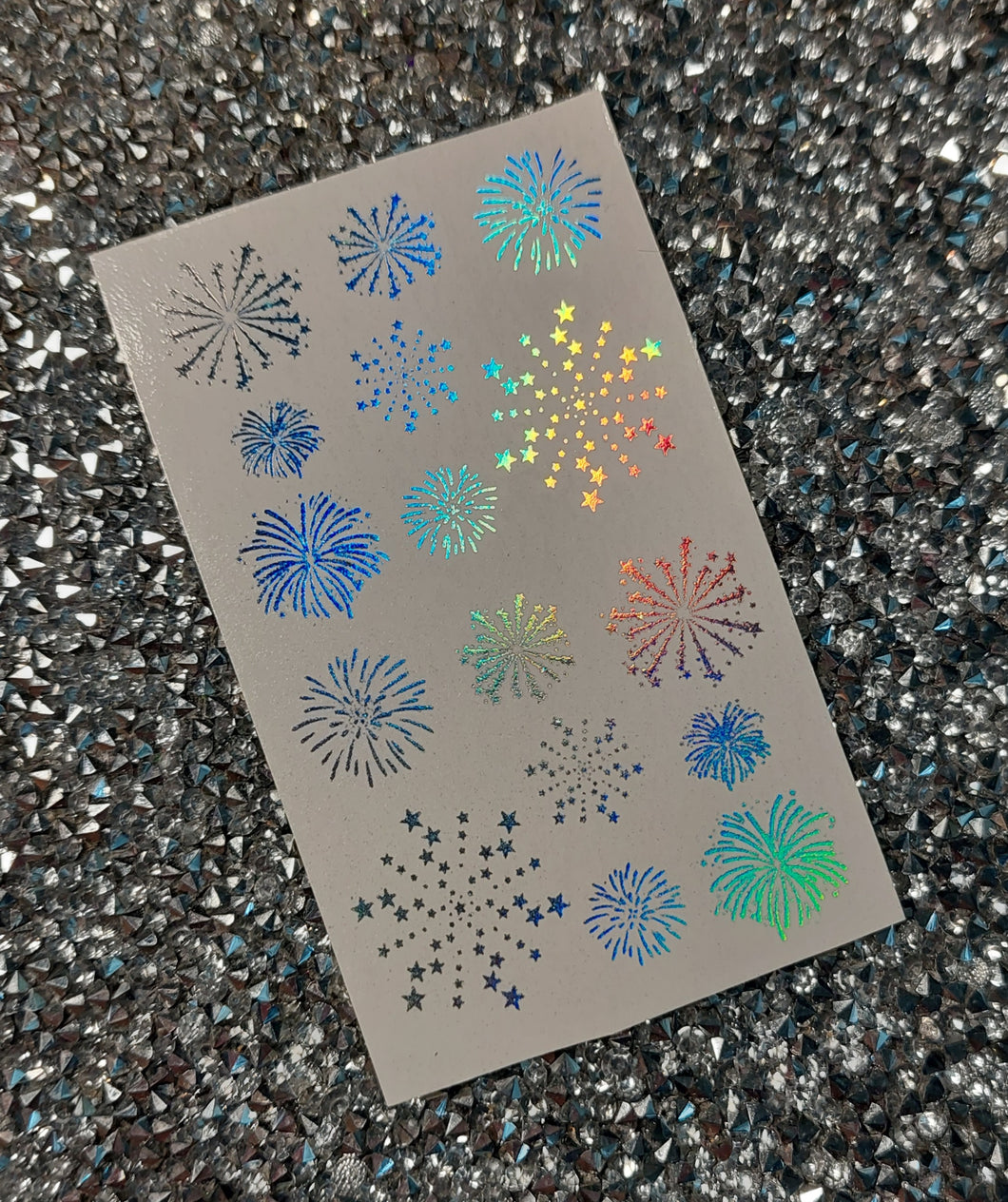 Holo Firework 1 (foil waterslides)