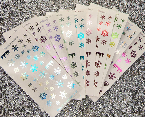 Flake It Till You Make It 2 Foil Waterslides