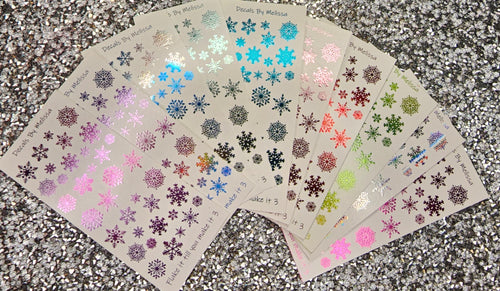 Flake It Till You Make It 3 Foil Waterslides