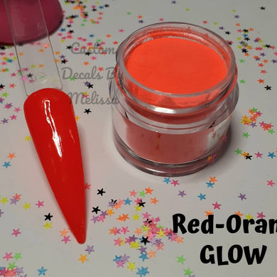 Raver Candy Red-Orange Neon Glow