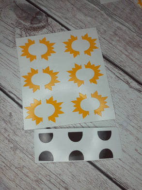 DIY Half Sunflowers