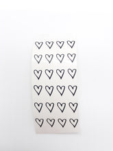 Load image into Gallery viewer, 12 or 24 pack Hand drawn Heart Outline