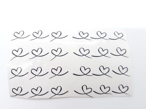 12 or 24 pack Loop Hearts