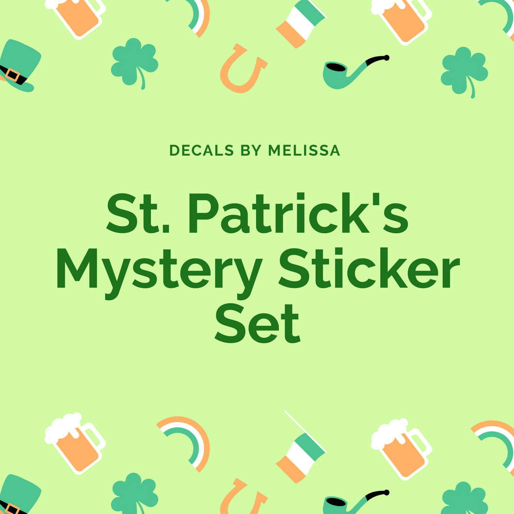 St. Patrick's Mystery Sticker Set
