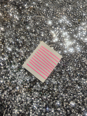Pink Shimmer Stripes