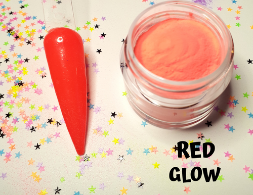 Raver Candy Red Neon Glow