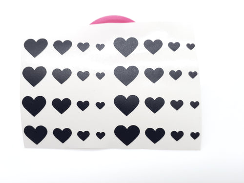 12 or 24 Pack Solid Hearts